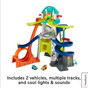 Fisher Price little people launch and LoopRace way